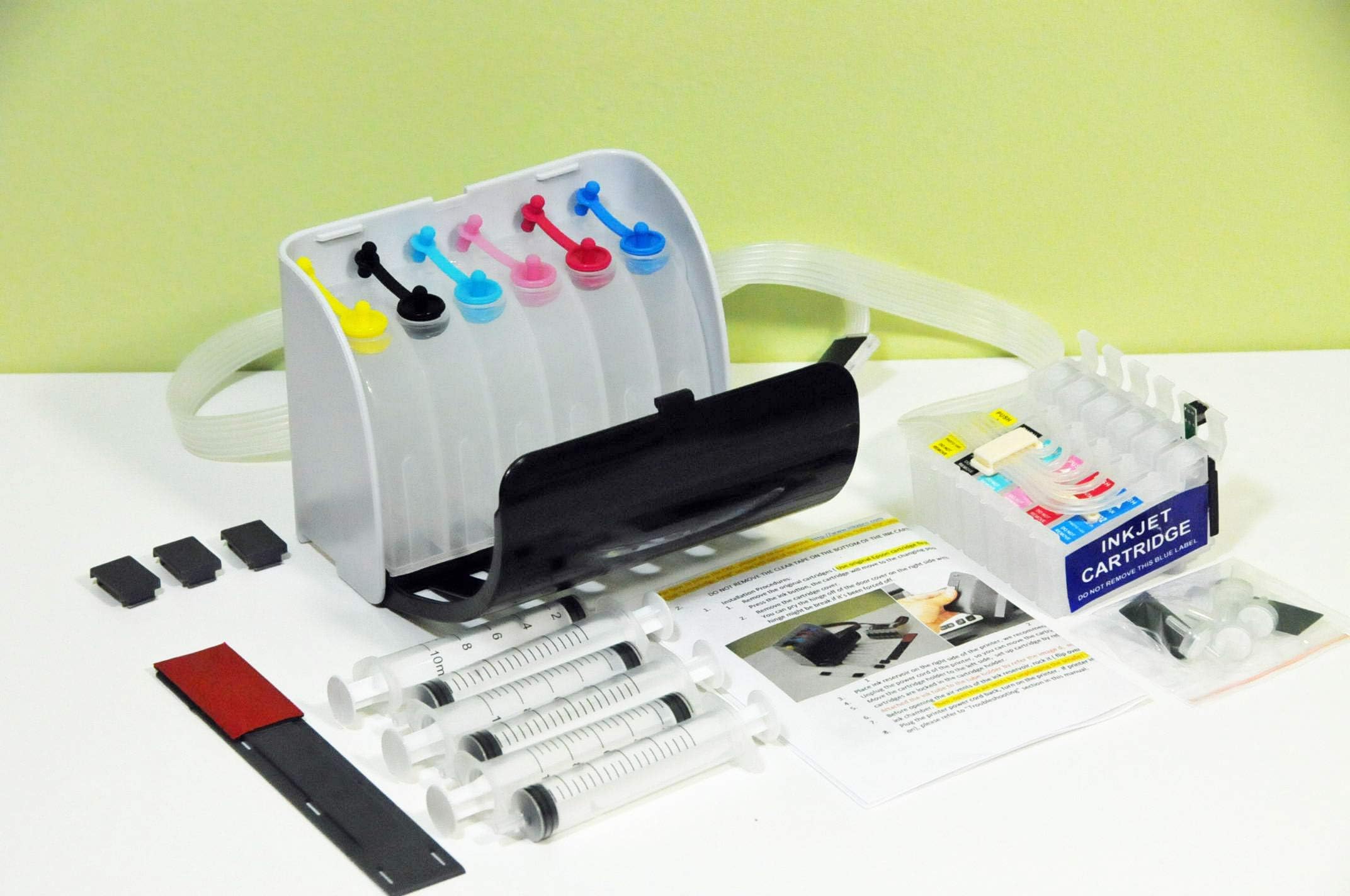 INKXPRO Brand XPRO III series EMPTY Ciss Continuous Ink Supply System for Epson Artisan 1430, 1400 Printers (For sublimation or pigment ink) by inkxpro