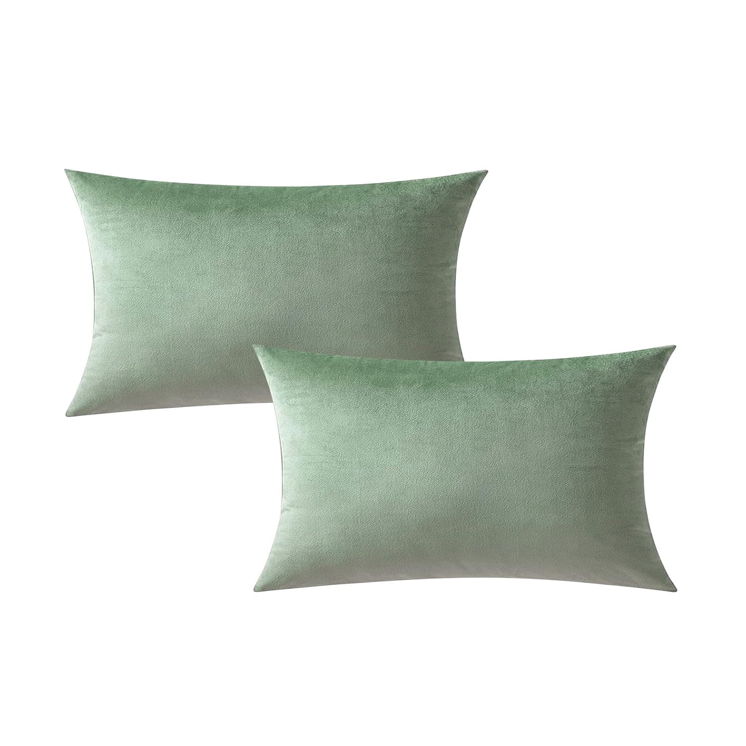VAKADO Cushion Covers Decorative Lumbar 30x50 Set of 2 Sage Green Outdoor Decor Couch Throw Pillow Covers Euro Pillowcases Home Bed Decoration for Sofa Bedroom Office — image 1
