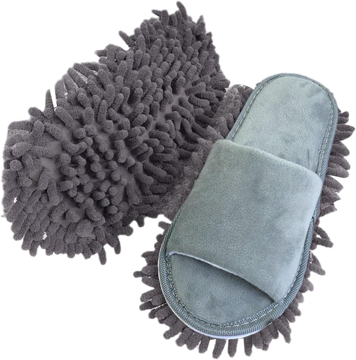 KITPIPI Cleaning Mop Shoes, Mop Shoes Washable Dust Cloth