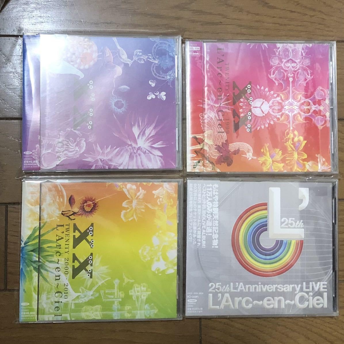 Amazon.co.jp: L'Arc~en~Ciel 5CD TWENITY 1991-2010 + 25th L