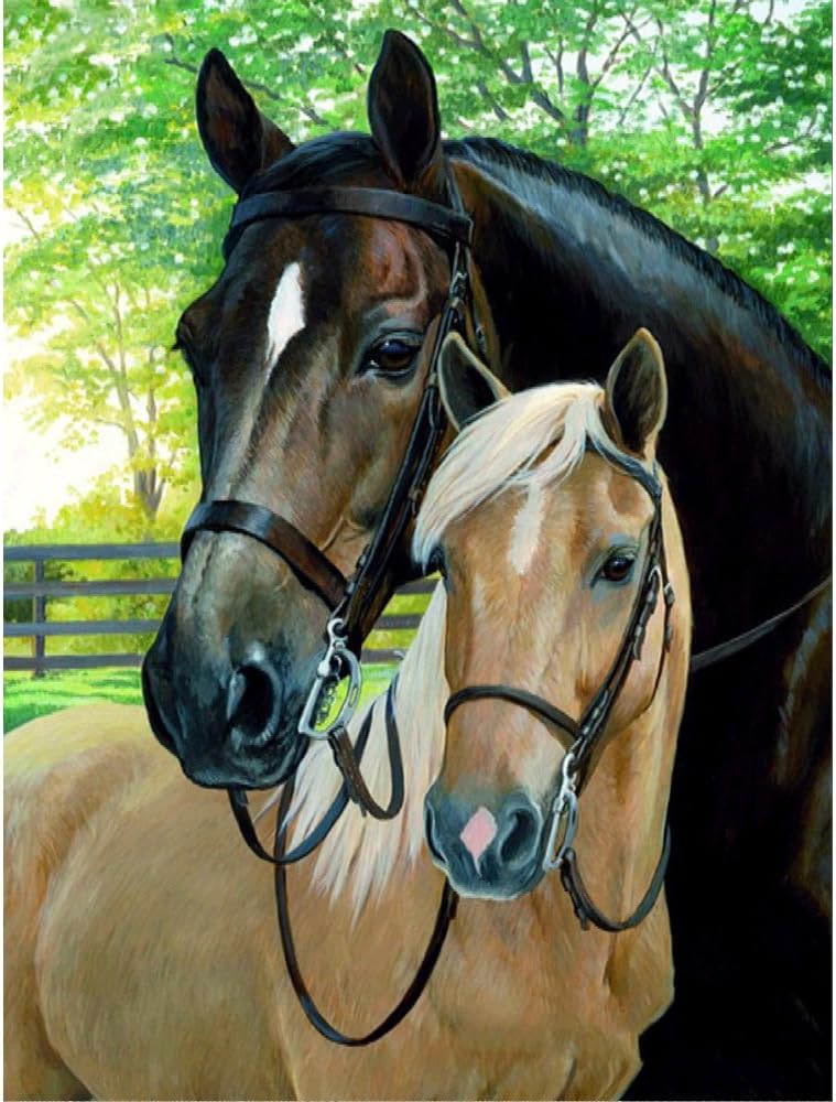 Diamond Painting-Horse