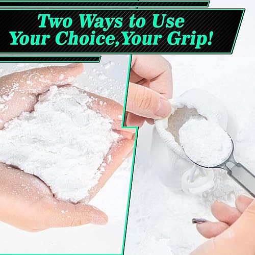 Miniatura 3 de Gimnasio Chalk - Polvo de tiza de 5.5 onzas, carbonato de magnesio, potencia de magnesio para escalada, potencia de magnesio para roca,