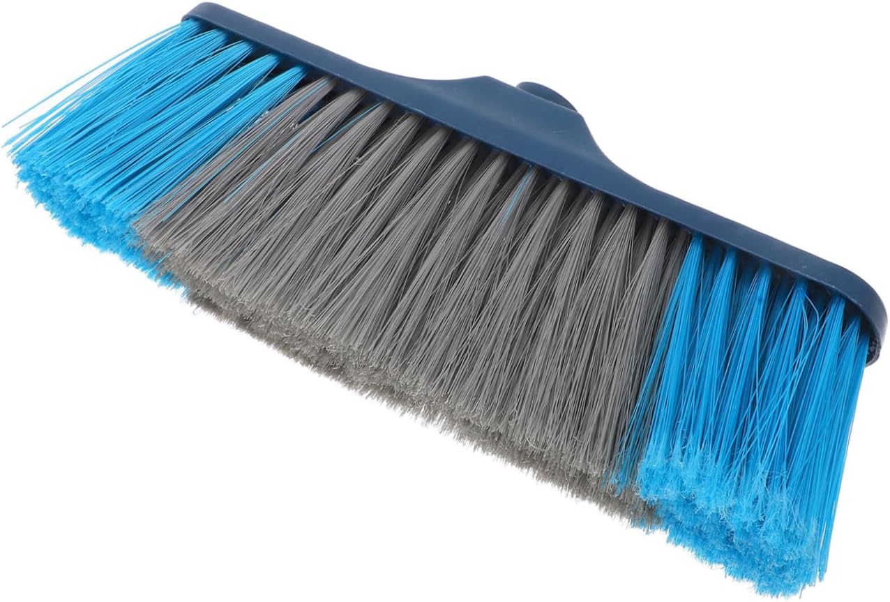 Plastic Broom Head Replacement Durable Bristle Design for Household Cleaning Efficient Indoor Outdoor Use Easy Detachable Broom Part for Quick Replacement