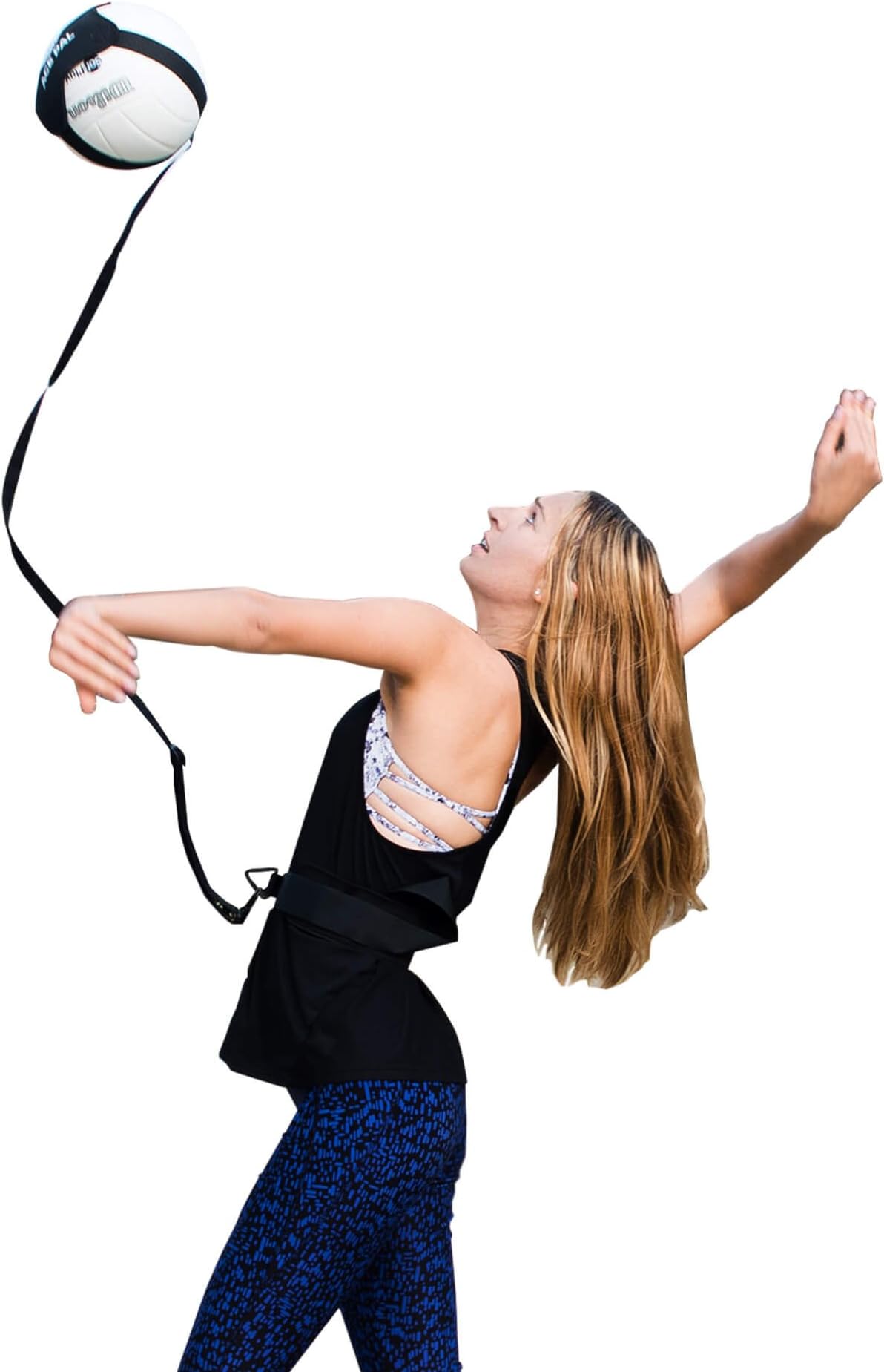 Volleyball Training Equipment Aid Single Solo Practice for Serving and Arm Swing Serve Trainer for Beginners