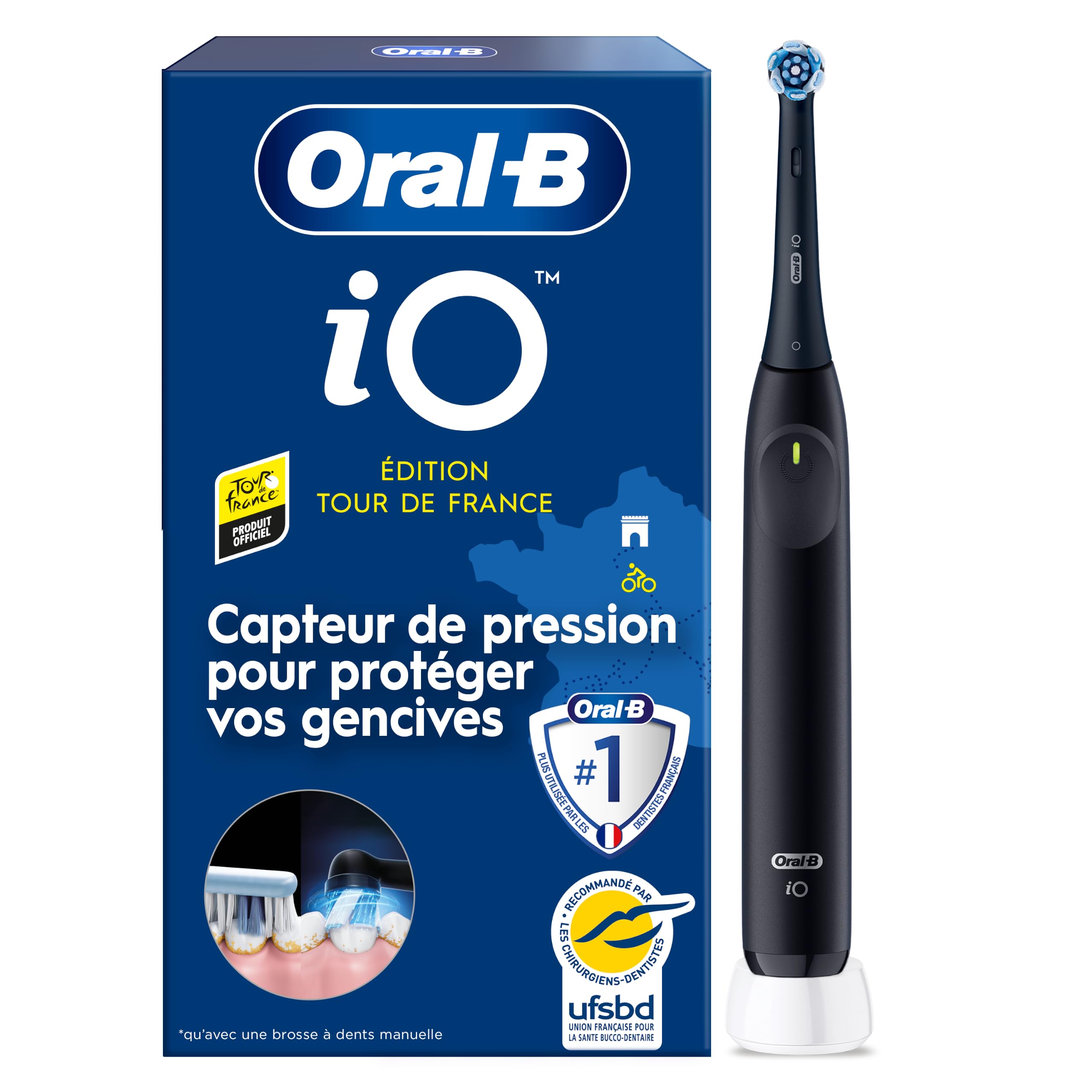 Oral-B Brosse à Dents Electrique iO 2 — 1 Brossette de Rechange