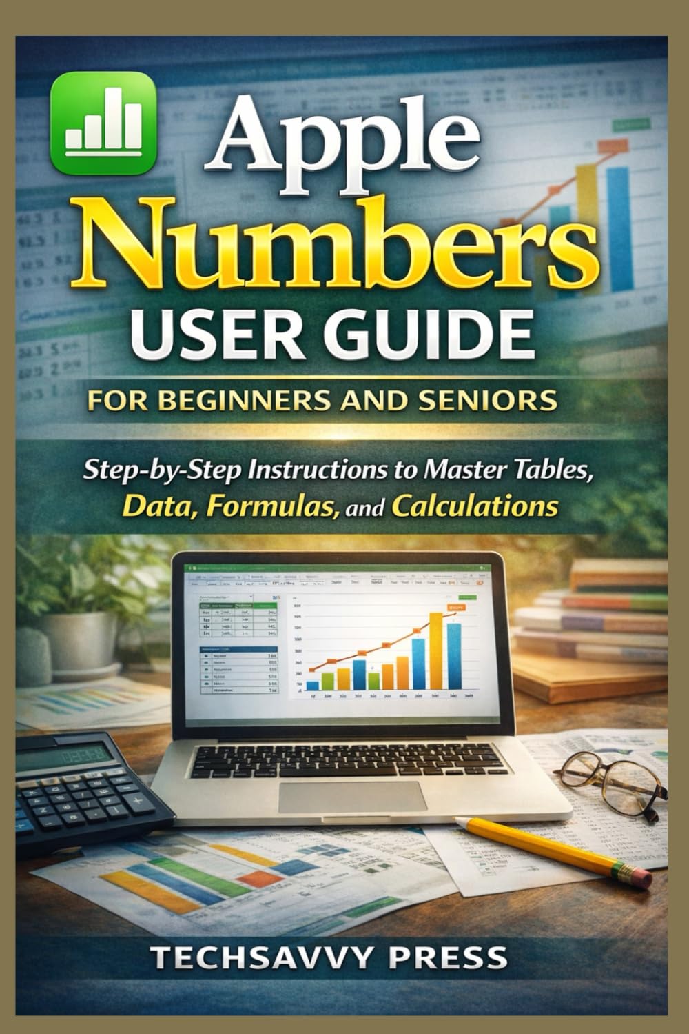 Apple Numbers User Guide for Beginners and Seniors: Step-by-Step Instructions to Master Tables, Data, Formulas, and Calculations (Apple Software User Guide)