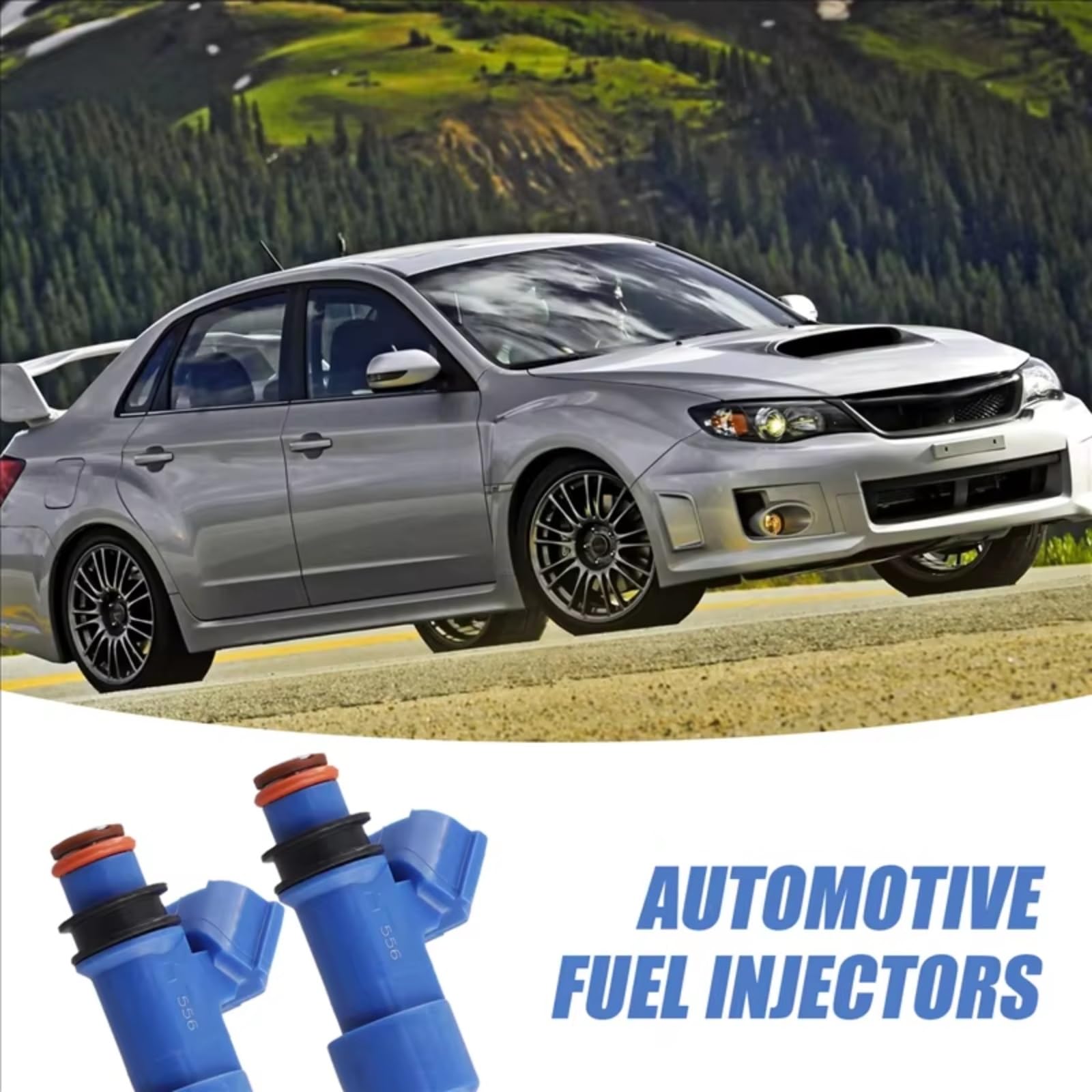 Dosificador Combustible Boquilla Inyector Combustible Para Motor 4 Piezas FIDL1896N Compatible Con Subaru Para Legacy 2007 2008 2009-2012 Para Impreza Para Forester 2006-2013 2.5L