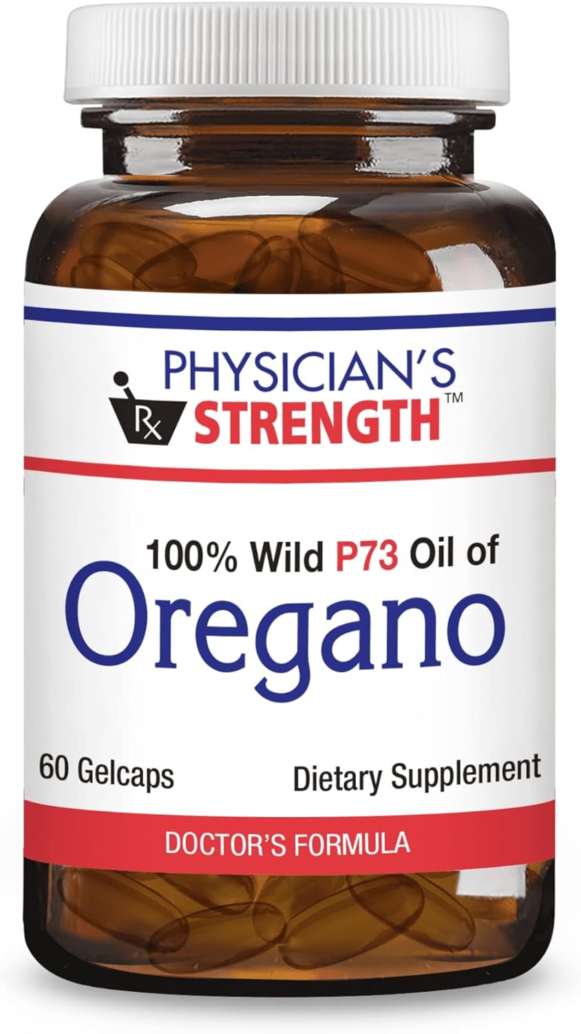Physician's Strength Wild Oregano Gels 60 Gelcaps 100