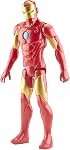 Marvel Avengers Titan Hero Series Iron Man Action Figure, 12-Inch Toy, Inspired by Marvel Universe, for Kids Ages 4 and Up