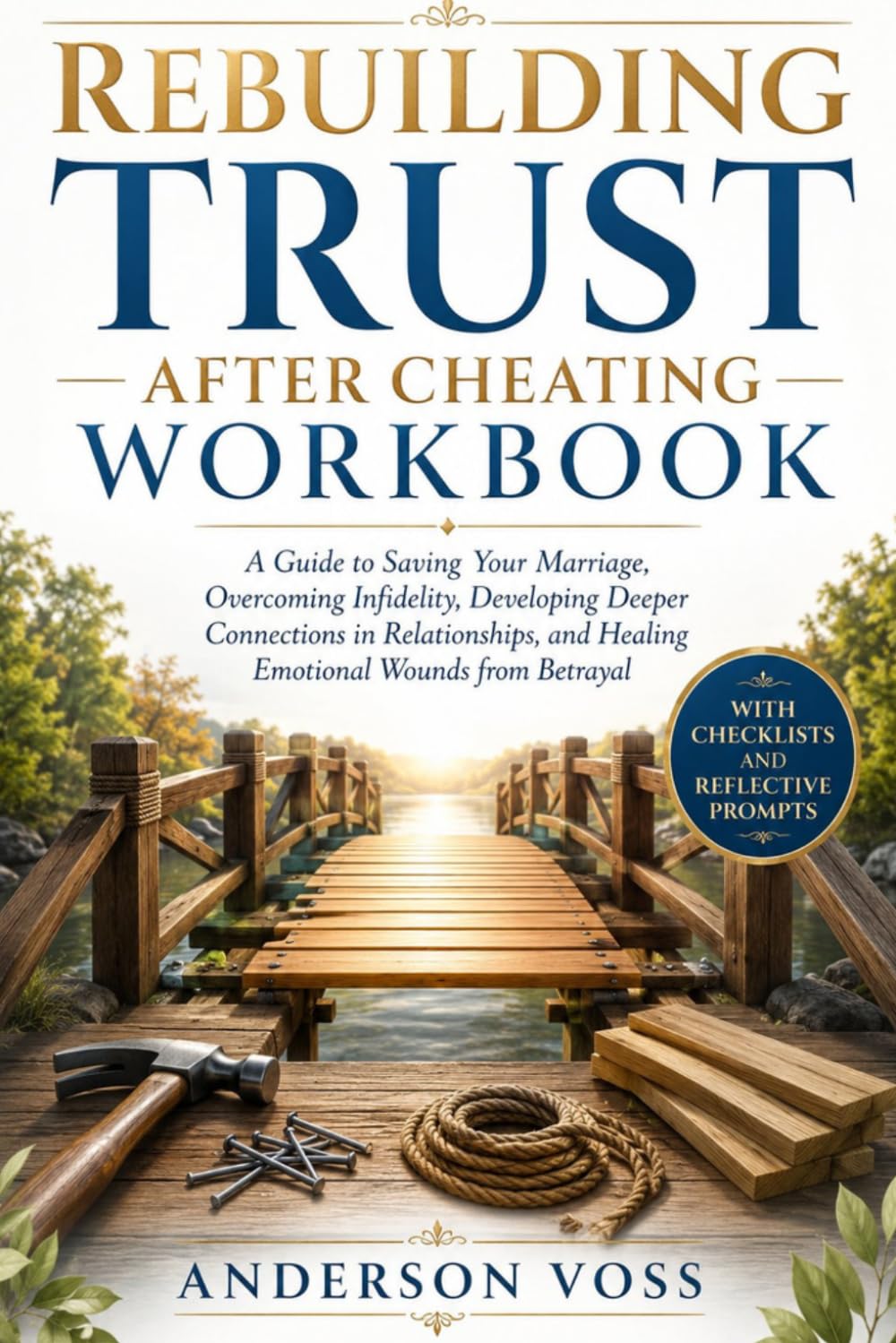 Rebuilding Trust After Cheating Workbook: A Guide to Saving Your Marriage, Overcoming Infidelity, Developing Deeper Connections in Relationships, and Healing Emotional Wounds from Betrayal