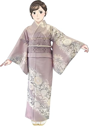 Amazon | [京都室町st．] 着物セット レディース 女性 訪問着 袋帯 2点