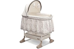 Delta Children Rocking Bedside Bassinet: The Ultimate Crib for Your Little One's Comfort and Convenience