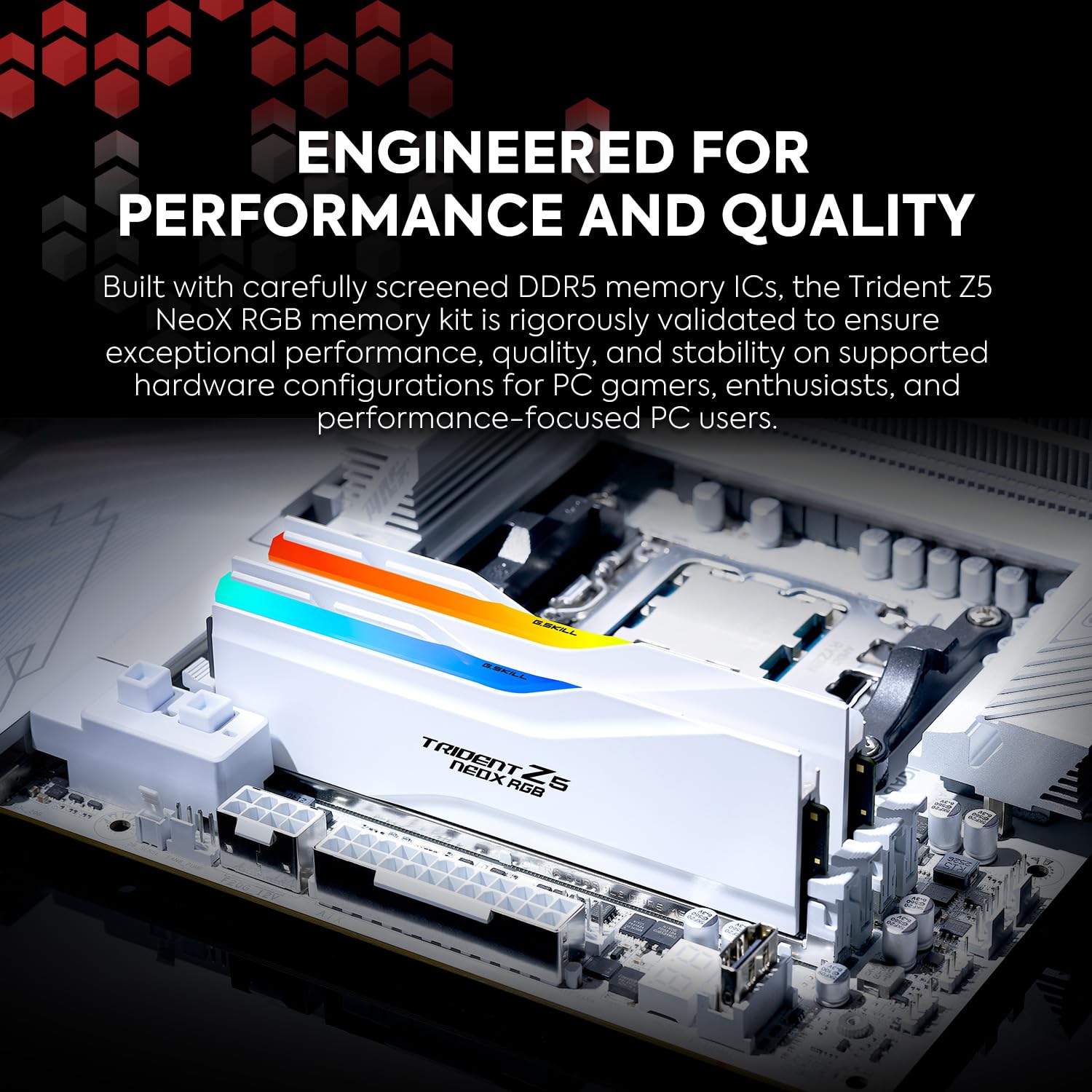 G.SKILL Trident Z5 NeoX RGB Series DDR5 RAM (AMD EXPO ULL & EXPO