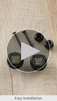 Amazon.com: Ernie Ball Super Locks, Black (P04601) : Musical