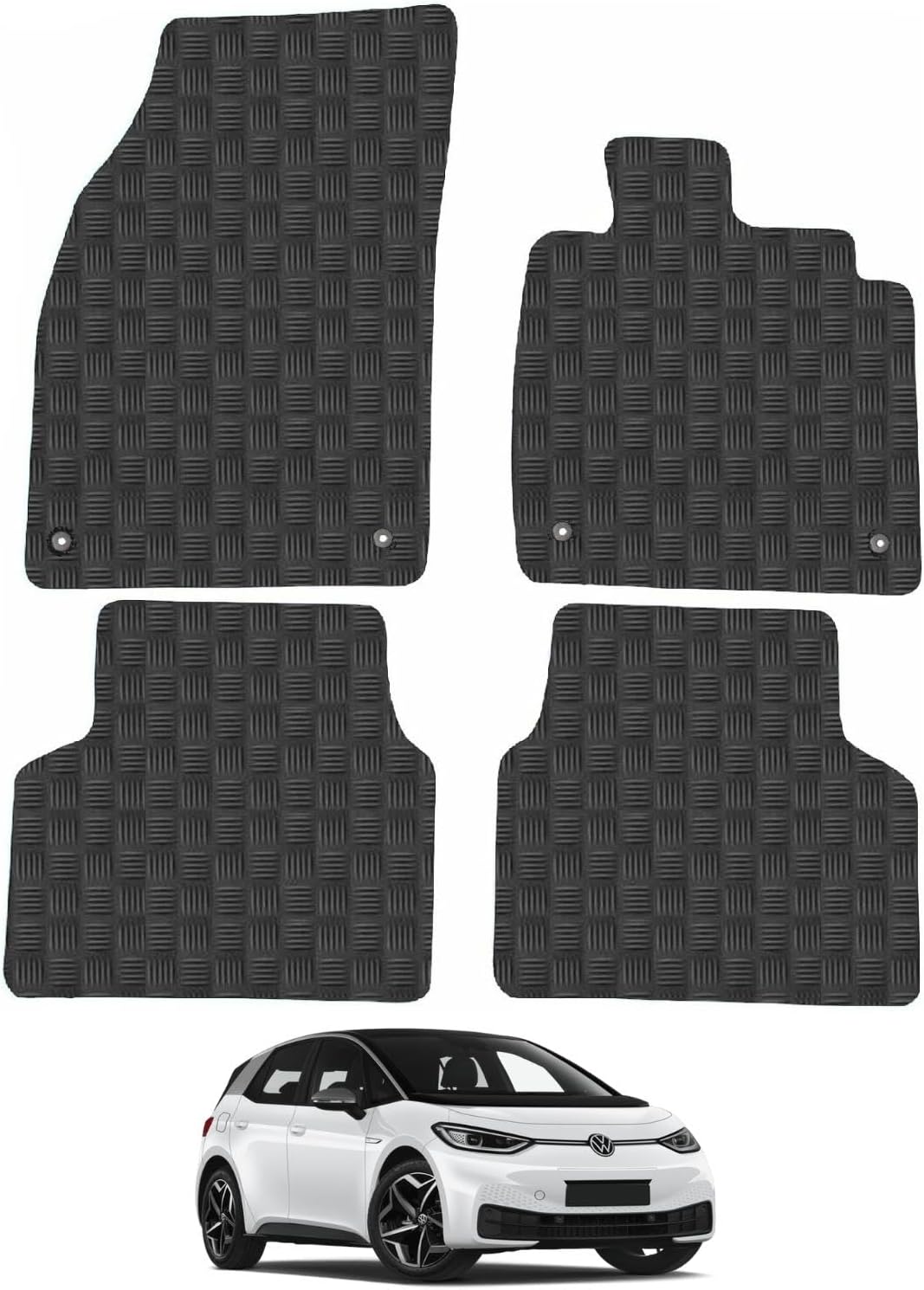 Car Mats for Kia Sportage Hybrid 2022 Onwards Tailored Fit Rubber Floor