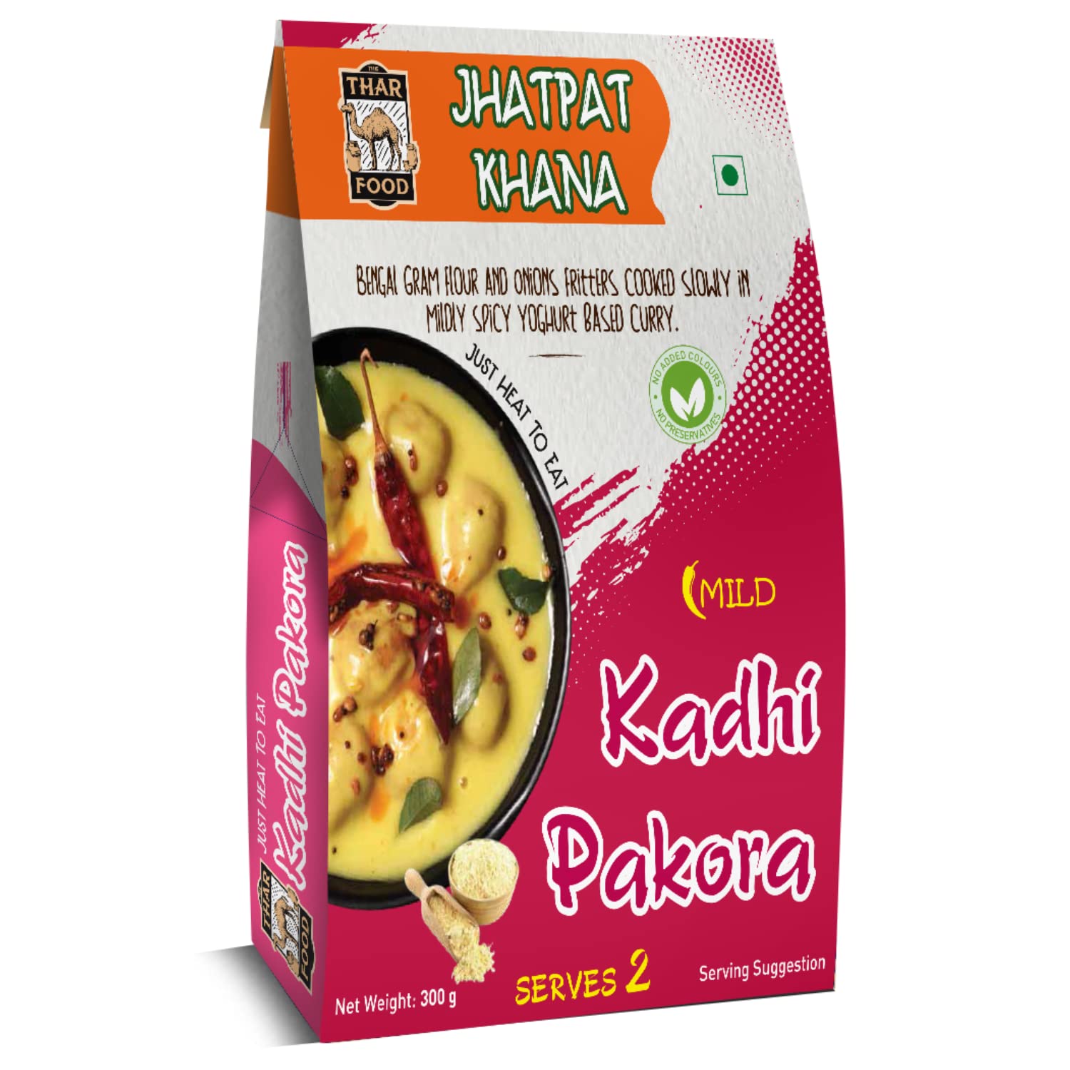 The Thar Food Jhatpat Khana | Kadhi Pakora | Ready to Eat | 300 Gm (Serves 2) (B0BYNR9TC2) Amazon Price History, Amazon Price Tracker