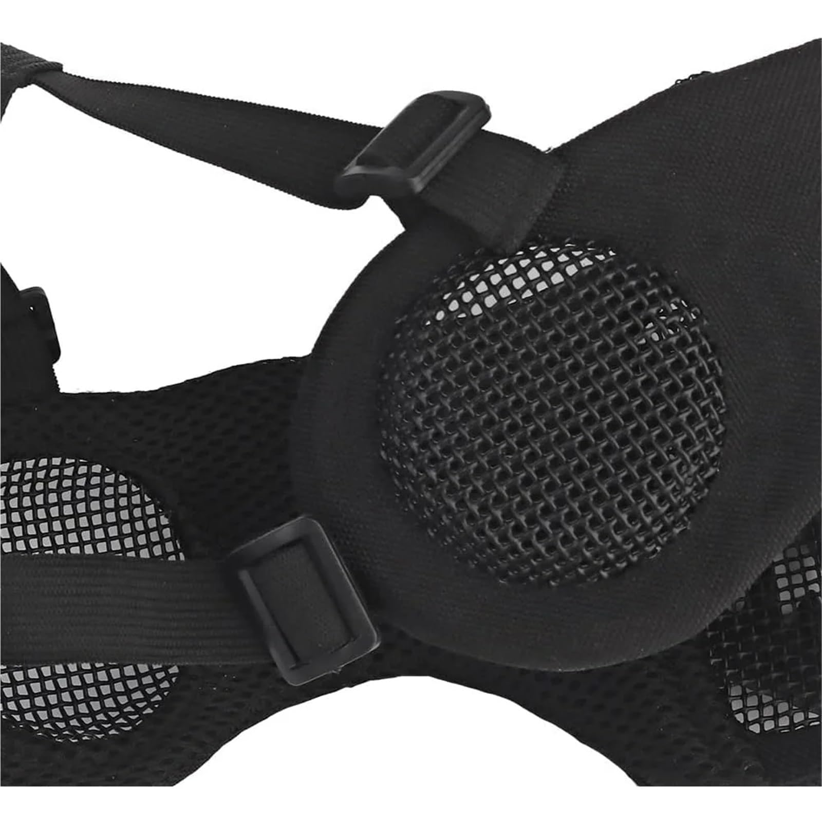 Set Casco tattico Airsoft con Mezze Maschere a Forma di Teschio Maschera Protettiva Tattica in Rete per Il Viso per Halloween e Cosplay Partite di Paintball CS