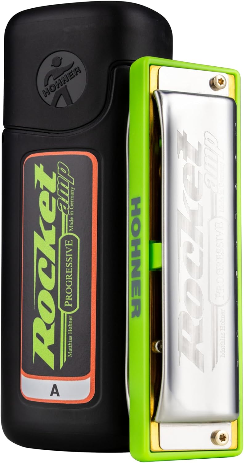 Hohner ROCKA-A Rocket Amp Harmonica, Key of A-Major