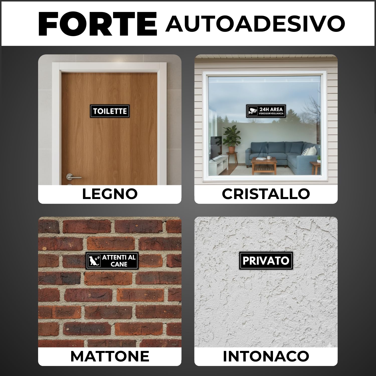 Segnale Spogliatoio Uomini - 7,5 x 23 cm - Spessore 2 mm - Acrilico - Targa Adesiva - Cartello Spogliatoio Maschile - Simbolo Spogliatoio - (Spogliatoio Uomo)