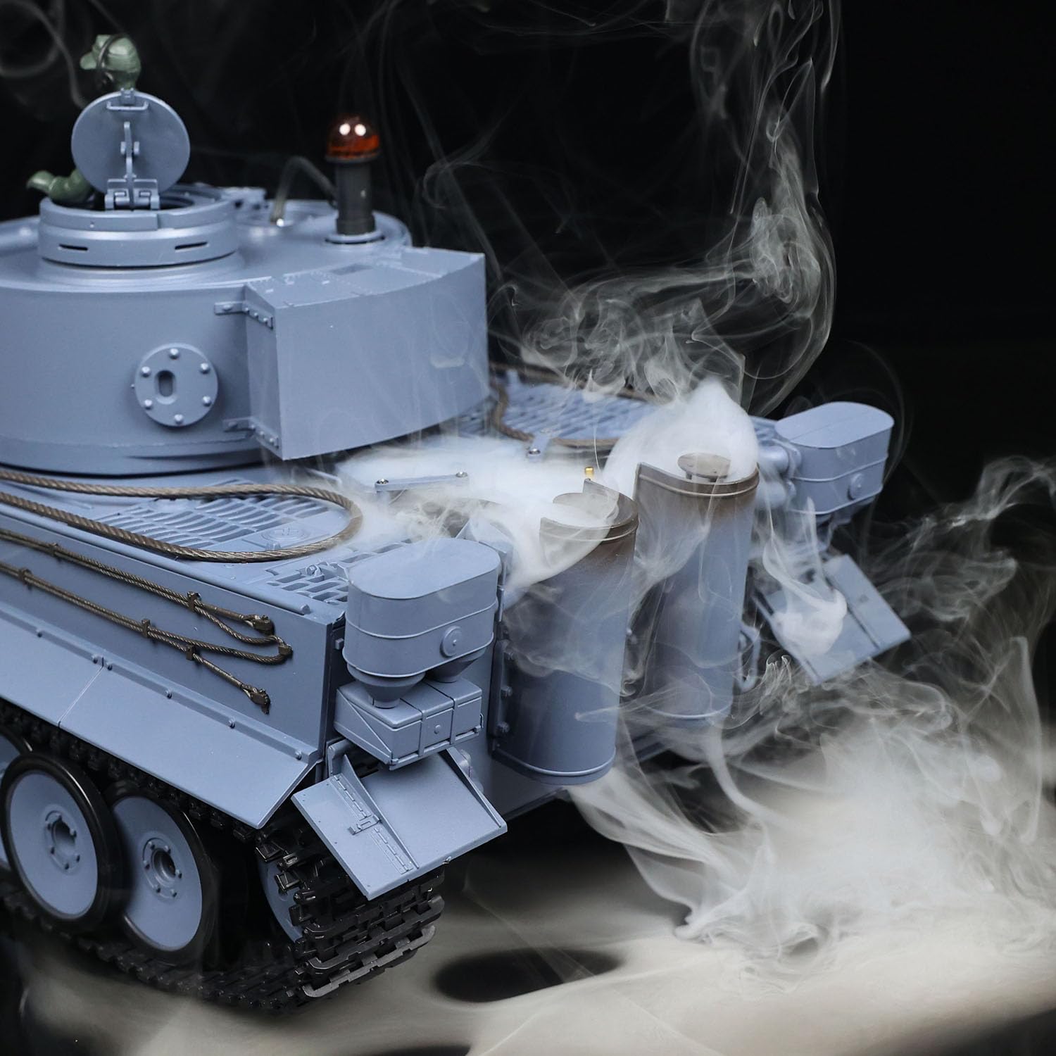 TOUCAN RC HOBBY 2.4Ghz Henglong 1/16 Escala 7.0 Plástico Ver German Tiger I RTR RC Tanque Modelo 3818