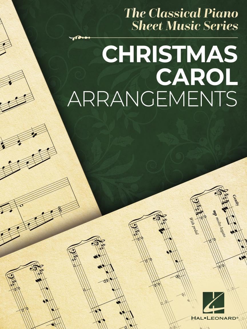 Christmas Carol Arrangements. Classical Piano Sheet Music Series