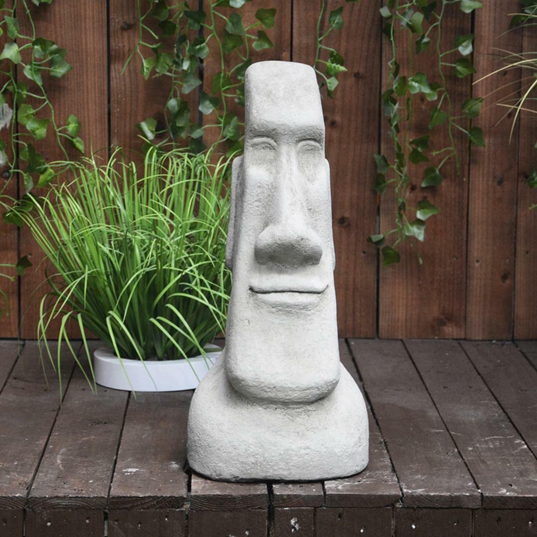 DGS Statues - Medium sized Easter Island Moai Head, 50cm