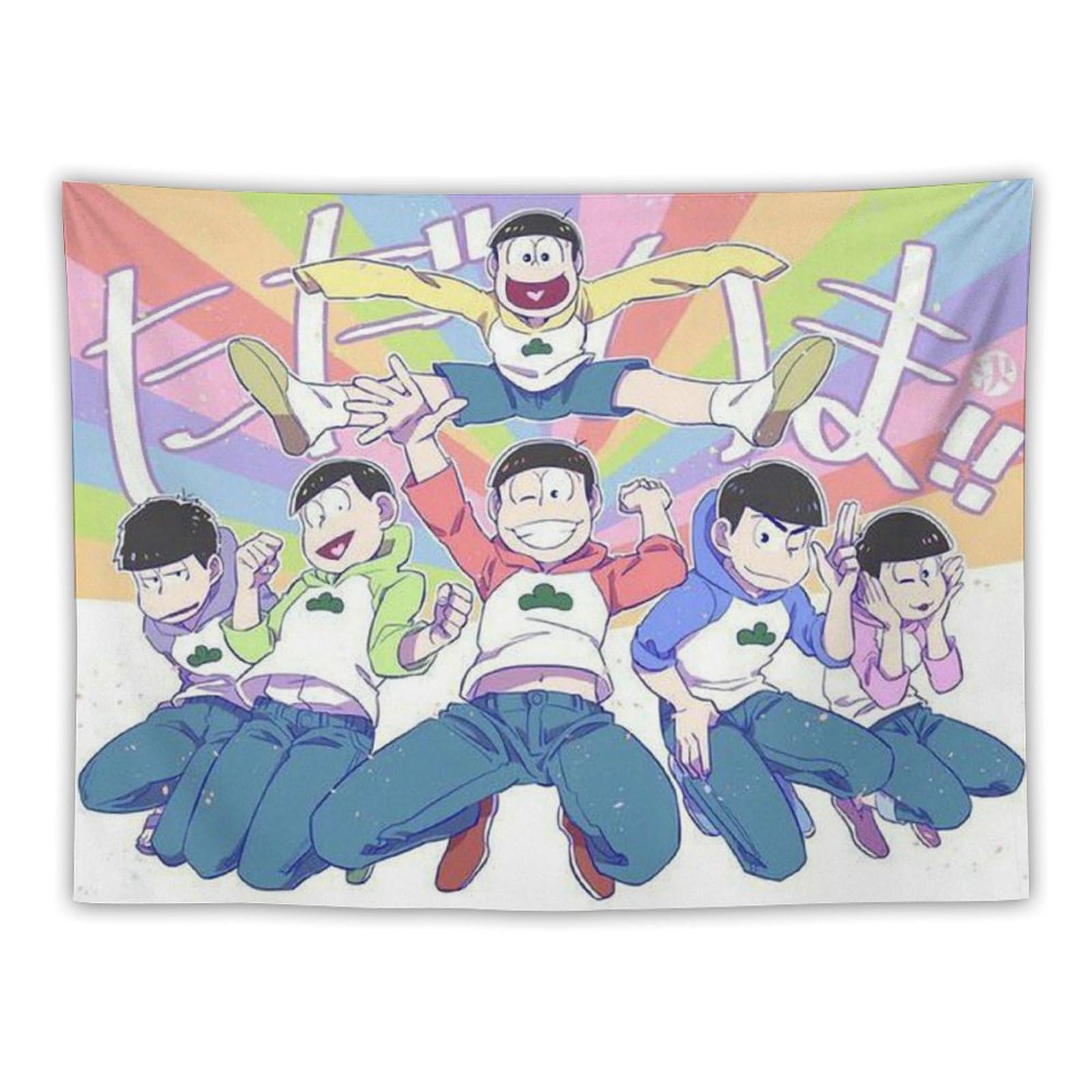 Amazon.co.jp: おそ松さん (66) タペストリー 絵 ポスター 壁掛け