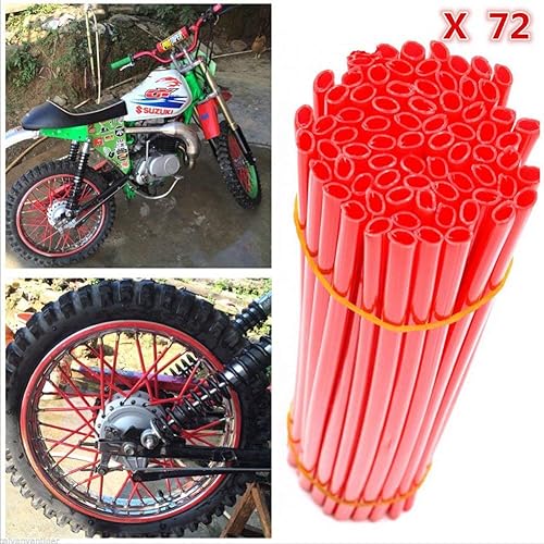 Miniatura 4 de 72 unidades de fundas de revestimientos para radios, fundas protectoras universales de bobina de rueda para motocicleta todoterreno, SUV, bicicleta