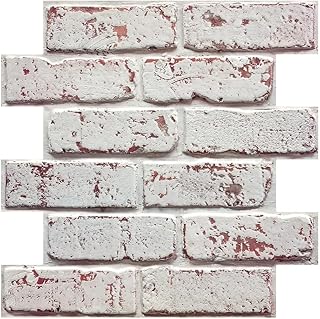 Commomy Faux Brick Peel and Stick Tiles