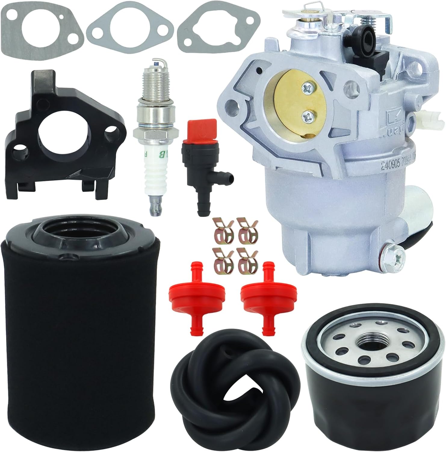 HUAYI 951-05545 Carburetor Fits for Cub Cadet 7T84HW 7T84JHA 7T84JU 7T84JUA 382cc for Troy-Bilt TB30 13A726JD066 for MTD Replaces for 651-05545 951-05555 651-05555 with filters