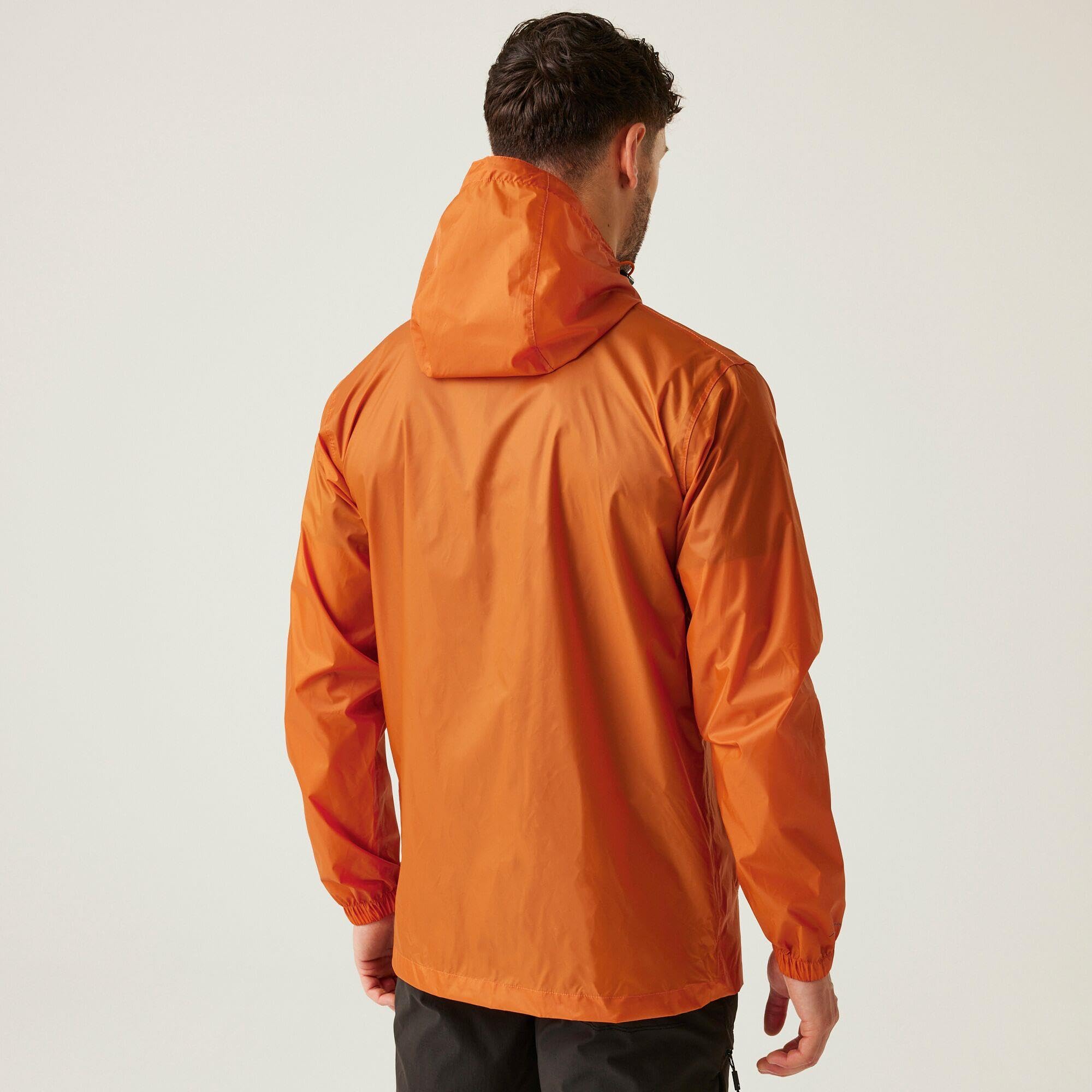 Regatta Herren Pack It III wasserdicht Jacke und Tasche atmungsaktiv packbar Raincoat – Bild 2