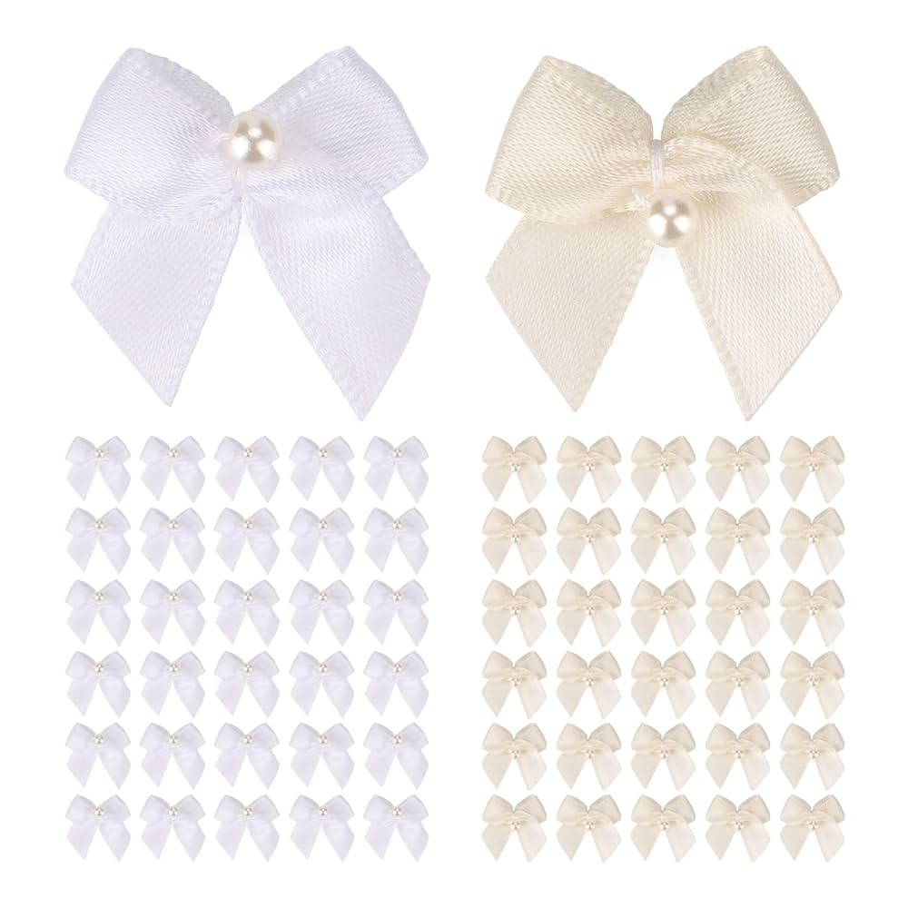 Amy Pearl Bow エイミーパールボウ　ホワイト Amy Pearl Bow エイミーパールボウ ホワイト