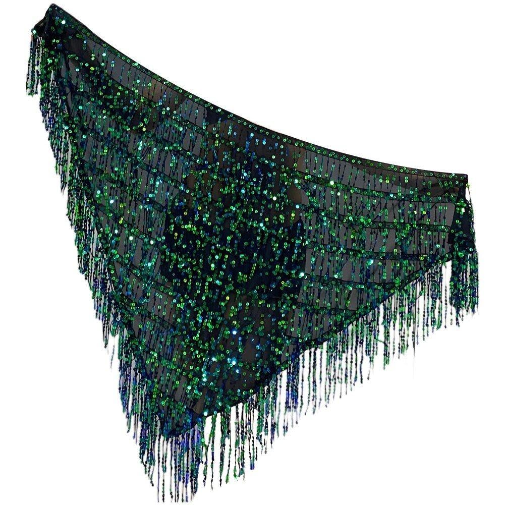 Jupe de hanche triangulaire pour cours de yoga et entraînement de danse