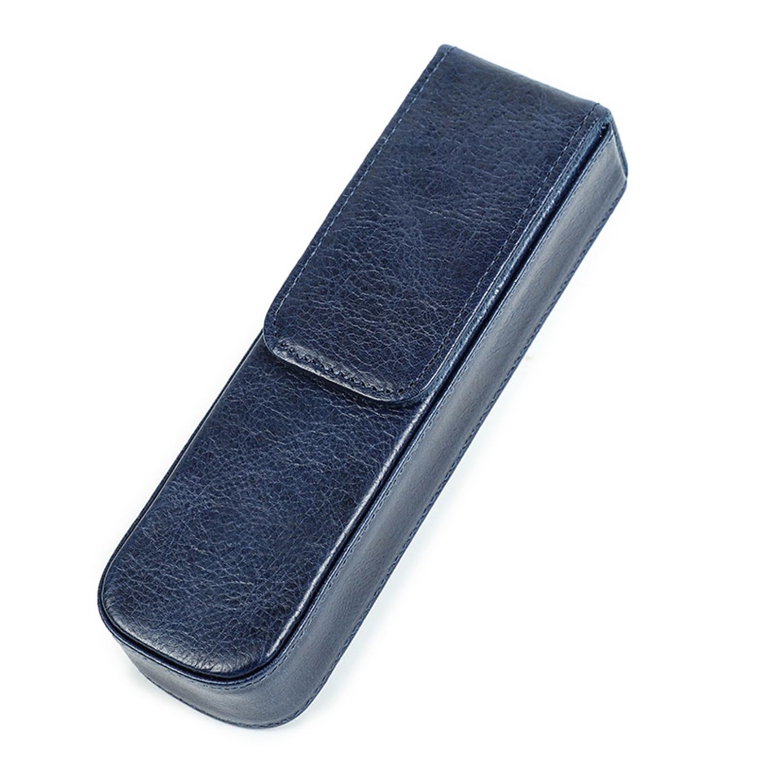 Kategoria: Skrzynki z bieżącą wodą, Skórzany piórnik. Zdejmowany wielokolorowy 16,7 x 5,3 cm dla studentów i dorosłych(Blue)