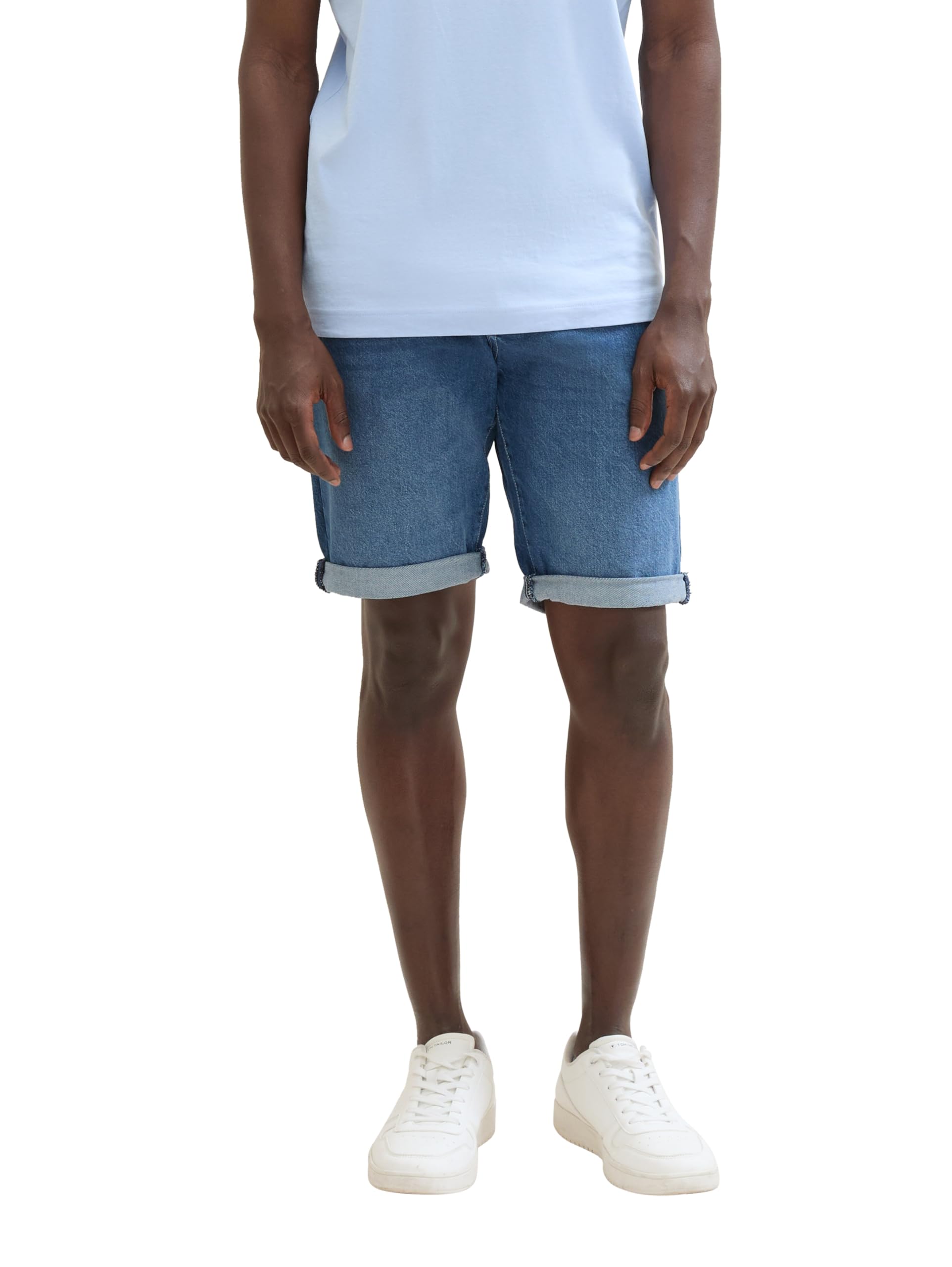 TOM TAILOR Men's Josh Regular Denim Shorts