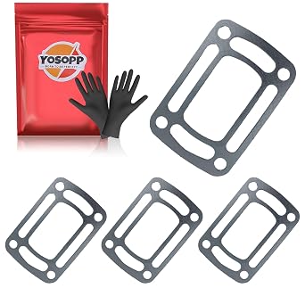 Gaskets for Volvo Engine - Aftermarket Exhaust Elbow Parts for Boat, OMC Cobra V6 V8 Manifold Riser 4pcs - 3850496 3863191 18-0943