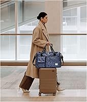 Vista 97 de Pequeña bolsa de gimnasio para mujer, bolsa de viaje con compartimento para zapatos