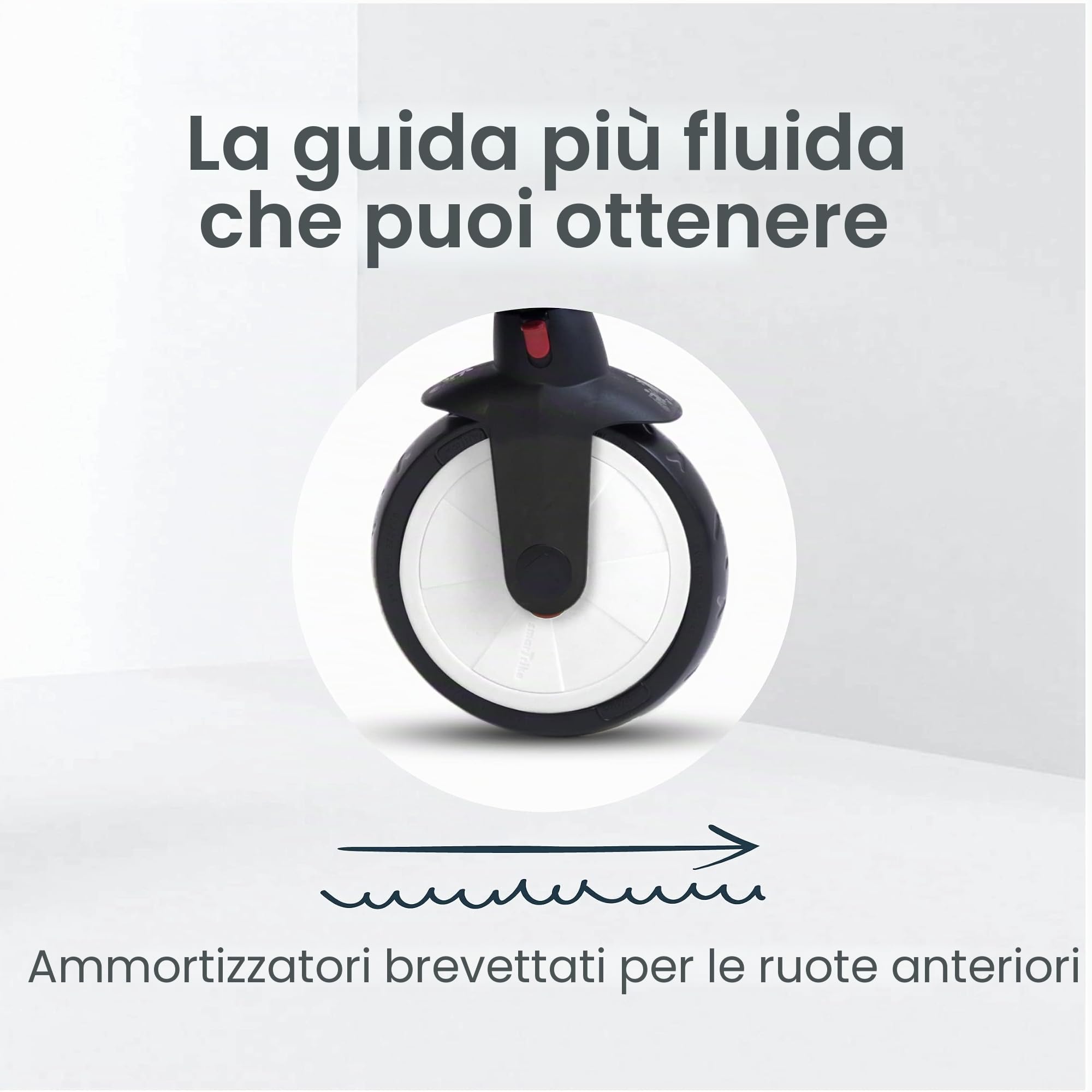 smarTrike STR5 - Trike pieghevole per bambini, con certificazione per passeggino da 1 a 3 anni, 7 in 1, multi-stadio (nero e bianco)