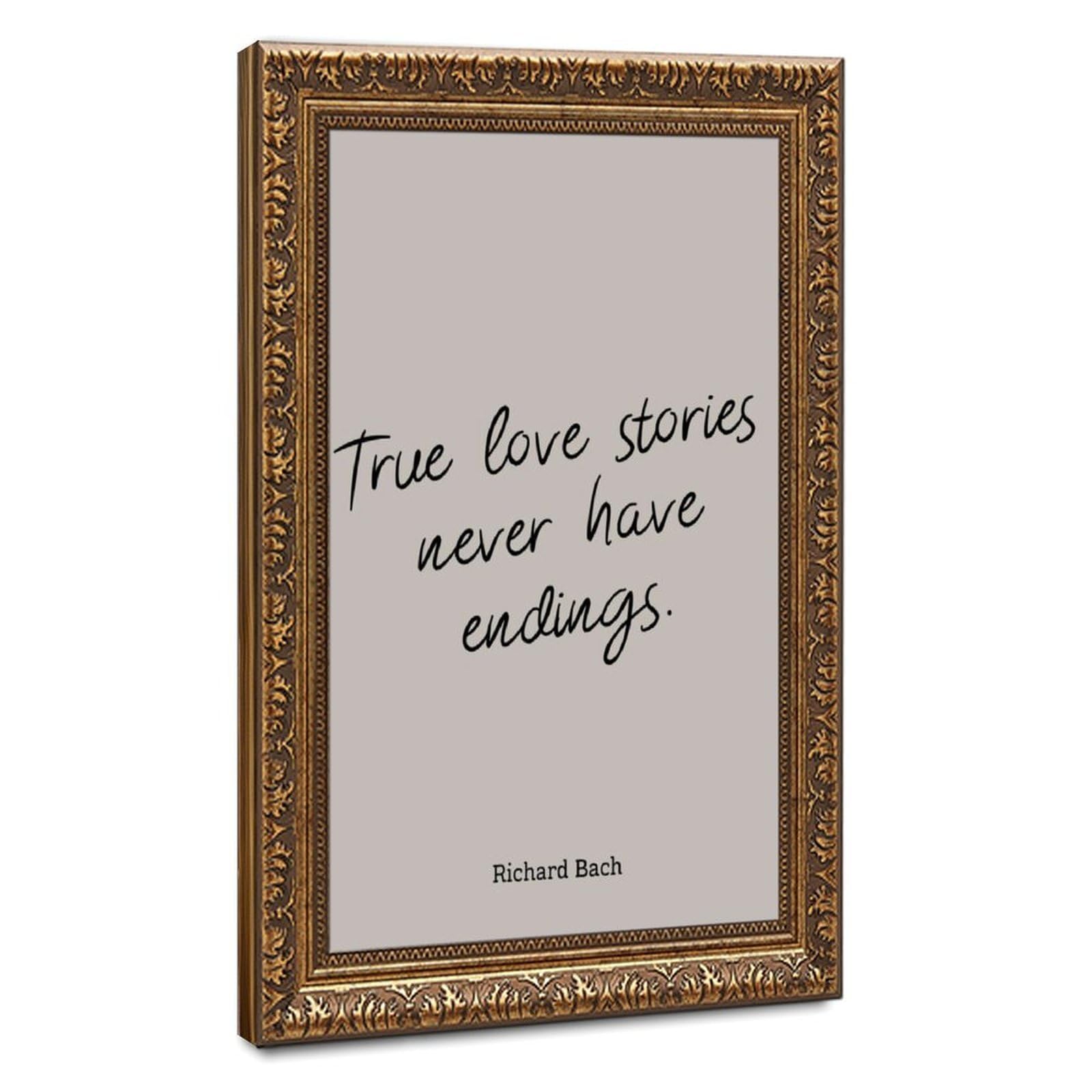 Mnyuein True Love Stories Never Endings Poster Quotes