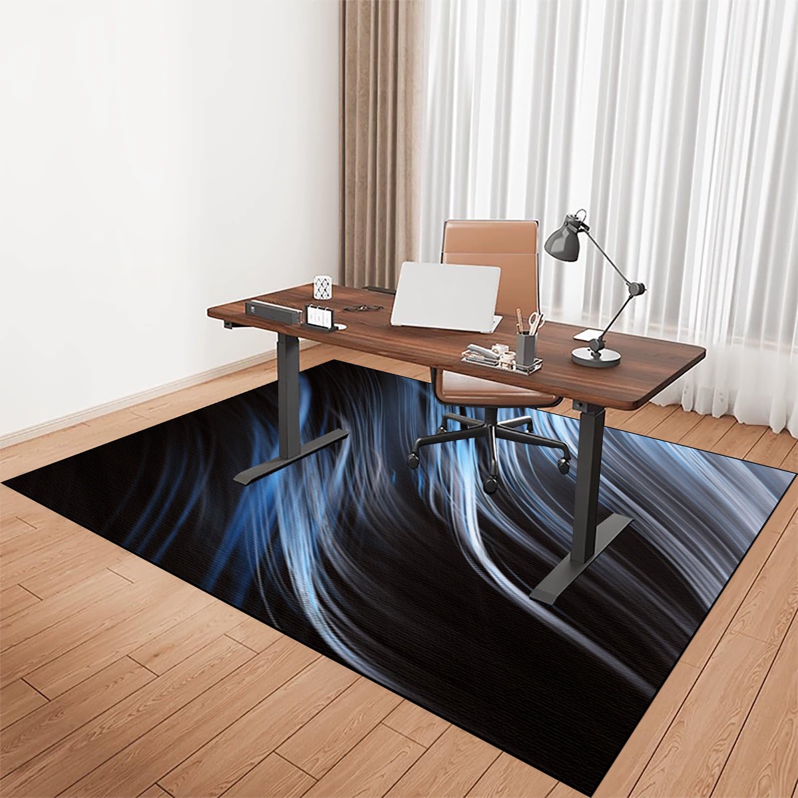Oficina Alfombra for Silla de Escritorio 70 x 120 cm Alfombras para Sillas de Rueda Alfombra Silla Gaming Alfombra para Silla para Casa Oficina Escritorio para Protección del Suelo