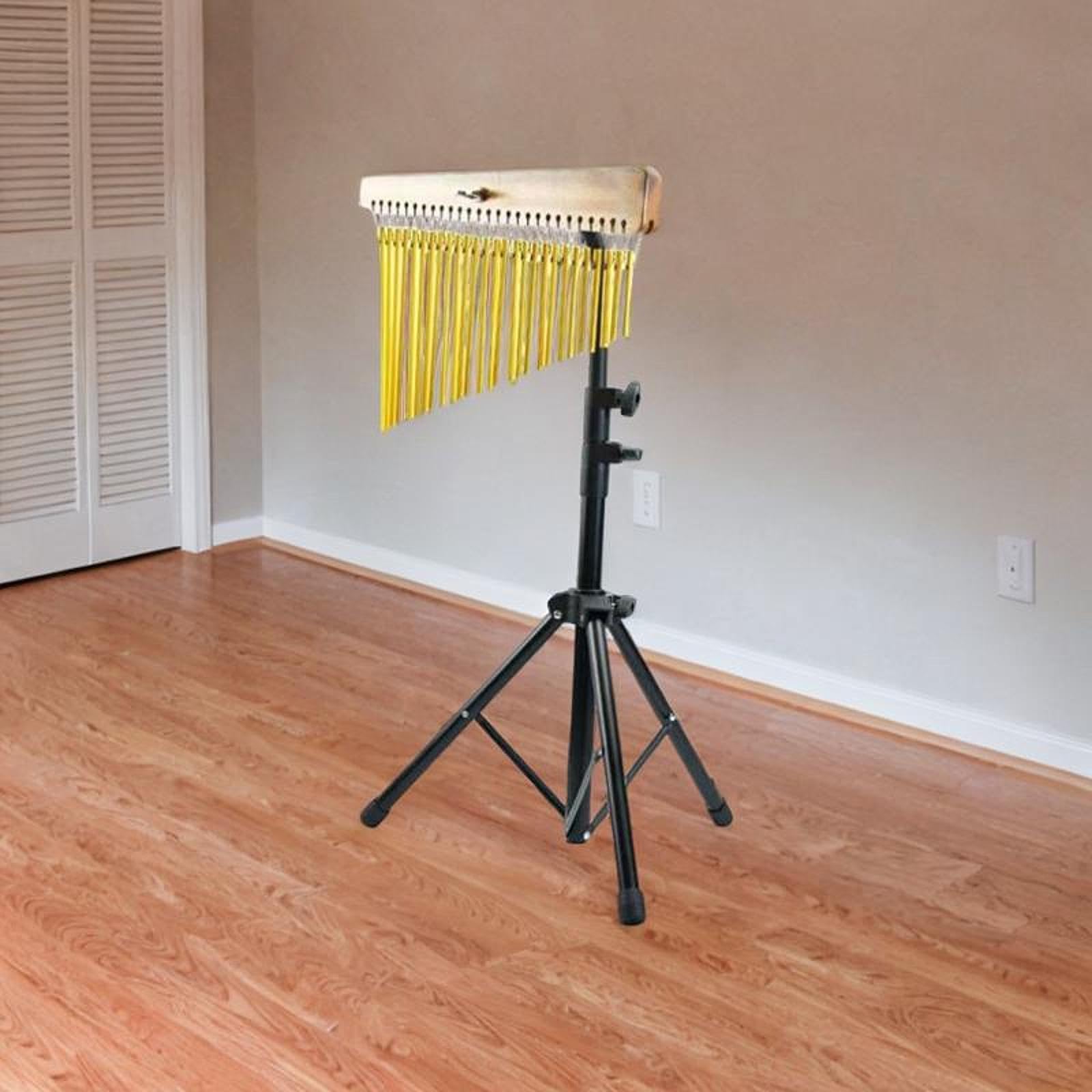Barra chimes, altezza regolabile a percussione musical a fila singola eolica treppiede per l'esibizione