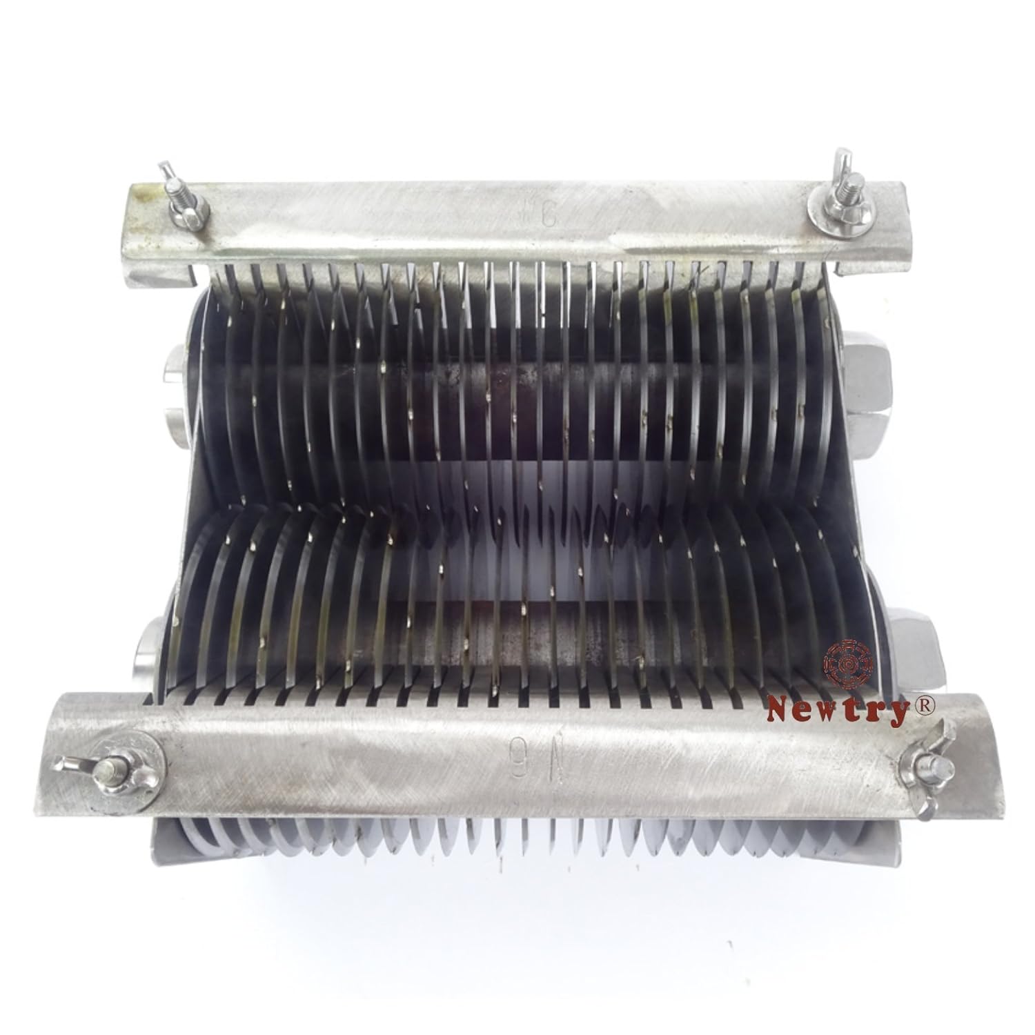 NEWTRY Meat Cutter Blade Meat Blade Knife for QW/QSJ-B Meat Cutting Machine Cutter (7mm)