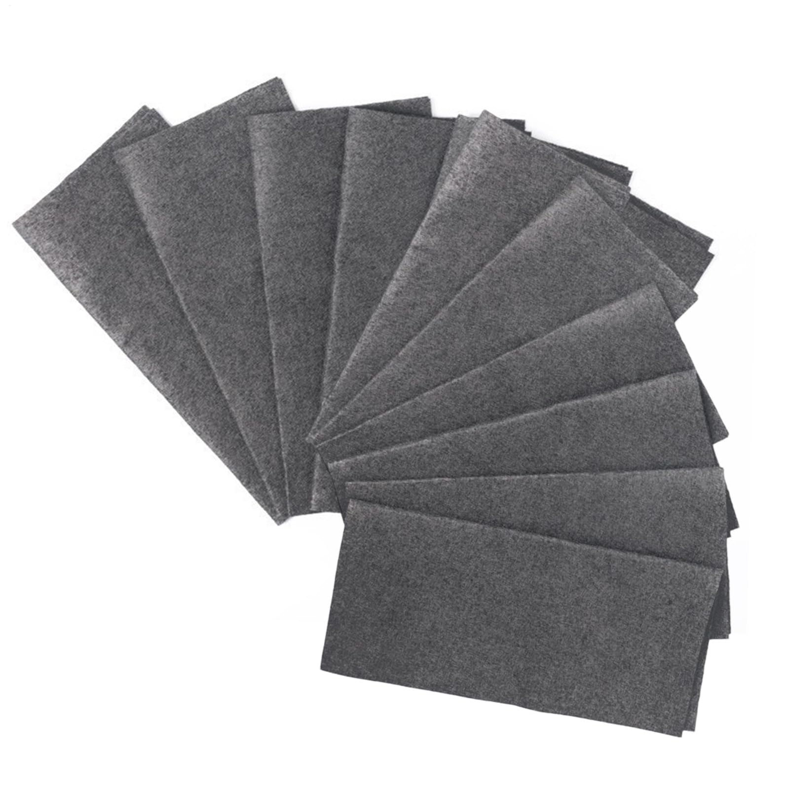Chiffons en microfibre pour verres et vitres de voiture | Lot de 10 pièces