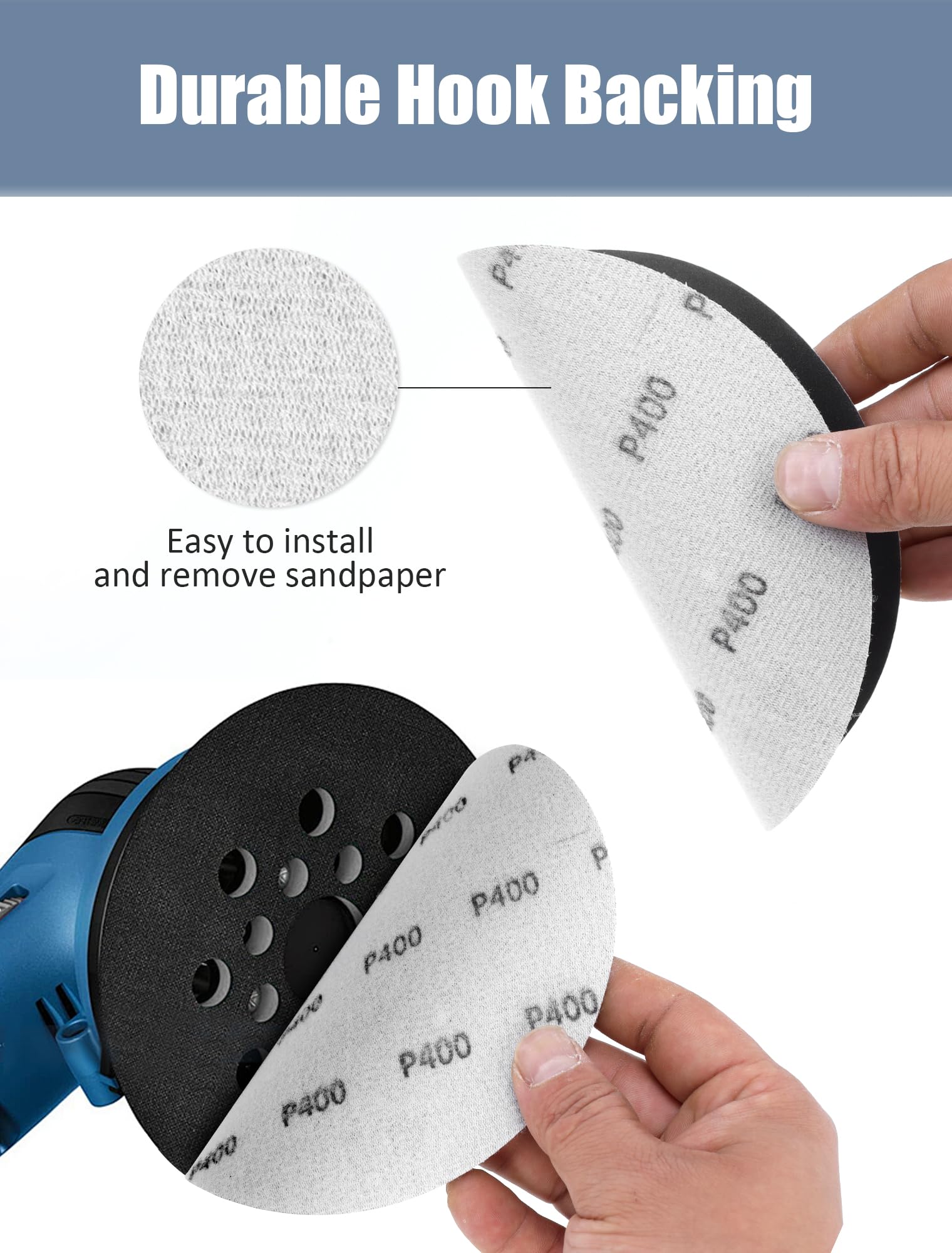 20Pcs 150mm Wet & Dry Sanding Discs 7000/10000 Grit Sandpaper - Image 3