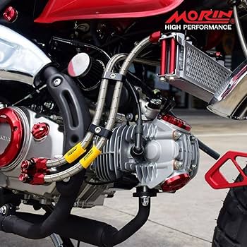 ホンダモンキーACTIVE オイルクーラー Webike | ACTIVE アクティブ ストレートオイルクーラーキット