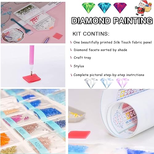 Miniatura 6 de YOUYIMA Pintura de diamantes personalizada, fabricada en Estados Unidos, pintura de diamante personalizada para adultos, pintura de cuentas