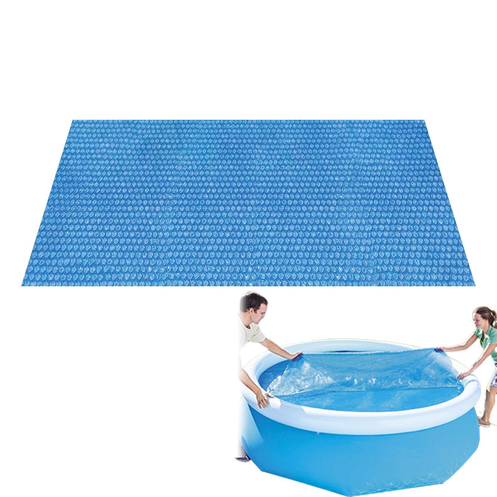 Copertura Piscina Rotonda Telo Solare Termico Pieghevole