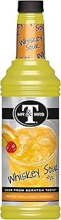 Mr. & Mrs. T Whiskey Sour Mix, 33.81-Ounce Bottles (Pack of 6)