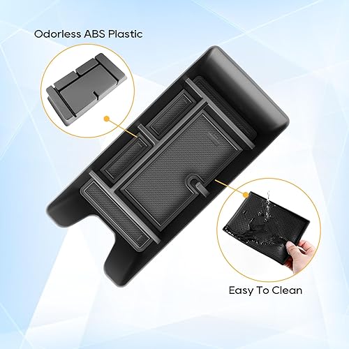 Vista 82 de LFOTPP Organizador de consola central Edge para 2021 2022 2023 2024 F o r d Edge Bandeja de consola [SE/SEL/ST-Line/Titanio/ST] Accesorios de borde