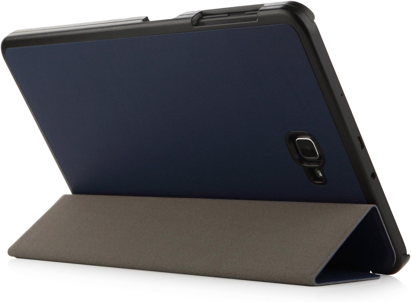 iHarbort Samsung Galaxy Tab A 10.1 Case (Without S-Pen Version), Lightweight Smart Cover Holder Stand Leather Case for Samsung Galaxy Tab 10.1 (2016 SM-T580N SM-T585N), Dark Blue